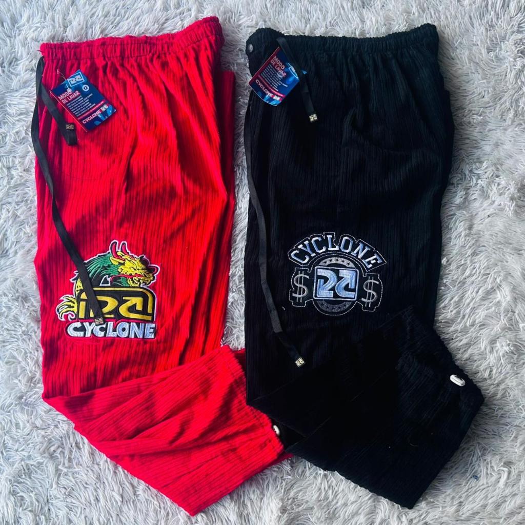 Kit 2 Calça Veludo Cyclone