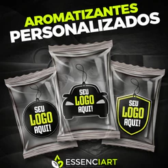 30 UNIDADES Cheirinho Aromatizante Personalizado Carro