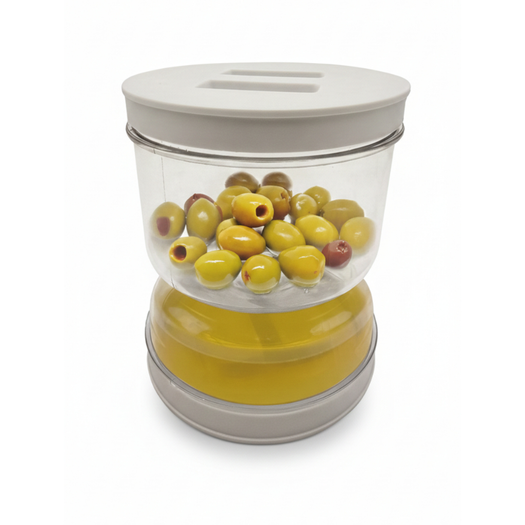 Pote Hermético para Conservas com Separador de Líquido em Oferta na Shopee