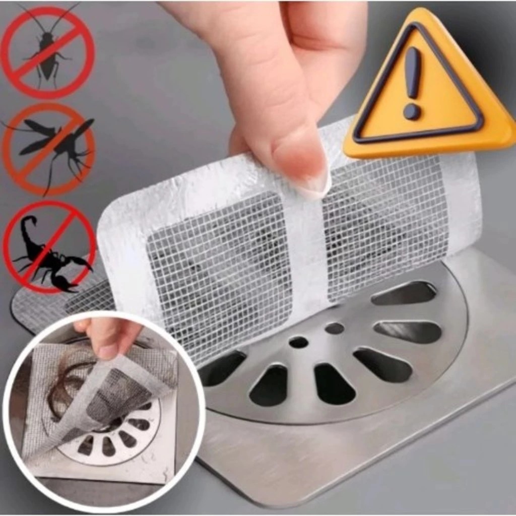 Tela Protetora Para Ralo Anti-insetos Para Banheiro em Oferta na Shopee