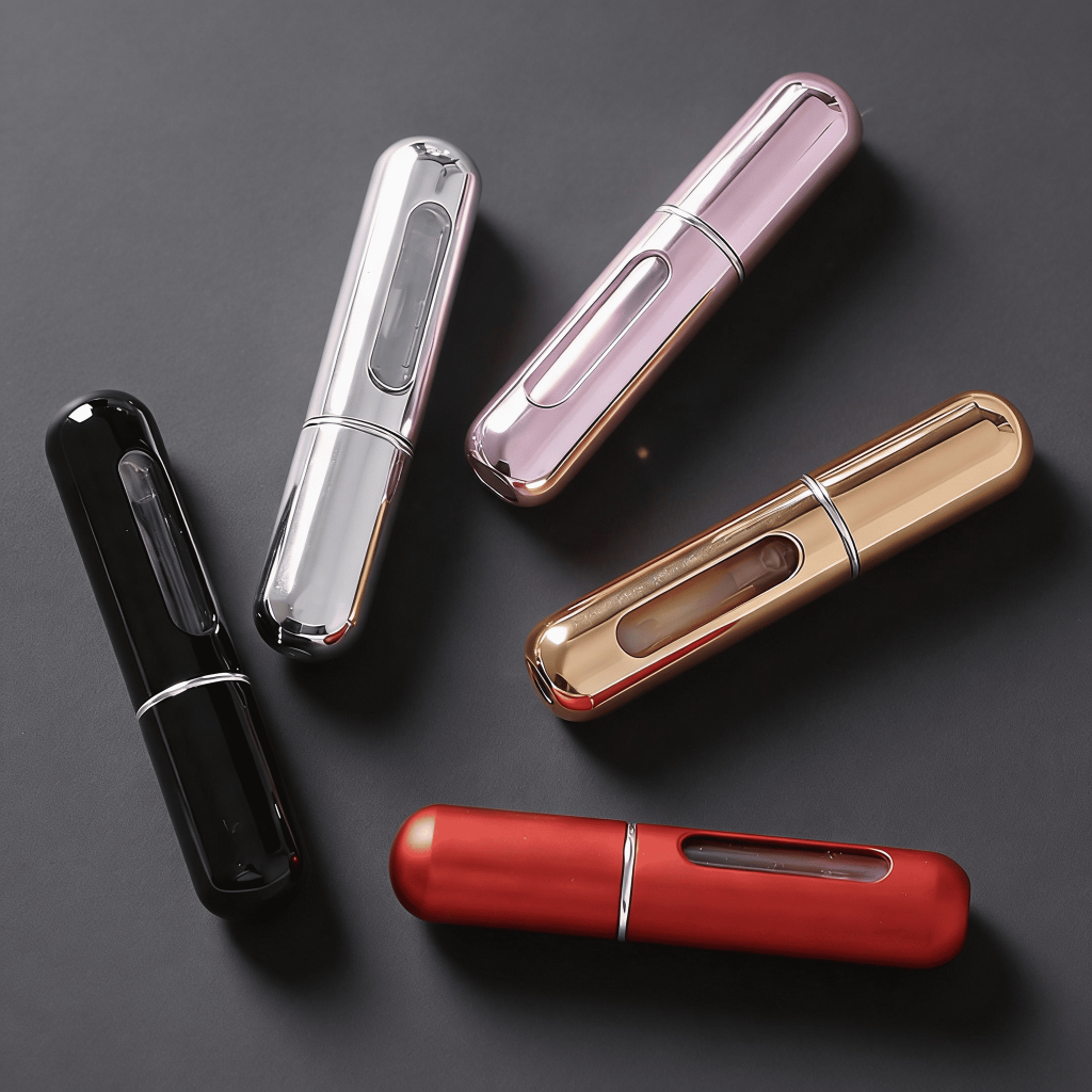 Kit 1 3 6 10 Frasco Porta Perfume Recarregável Portátil Spray 5ml em Oferta na Shopee