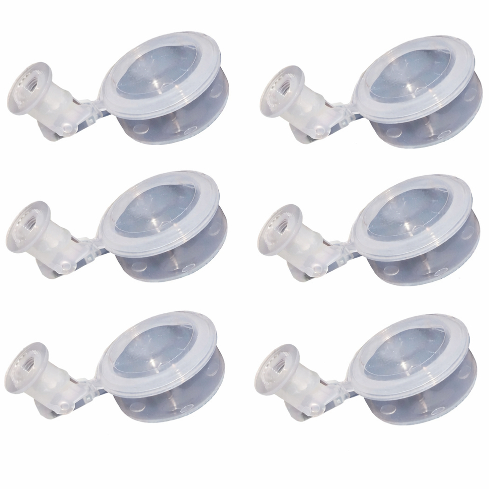 KIT 6 A 1  Bóias para filtros de barro anti transbordamento / Universal para velas de filtro em Oferta na Shopee