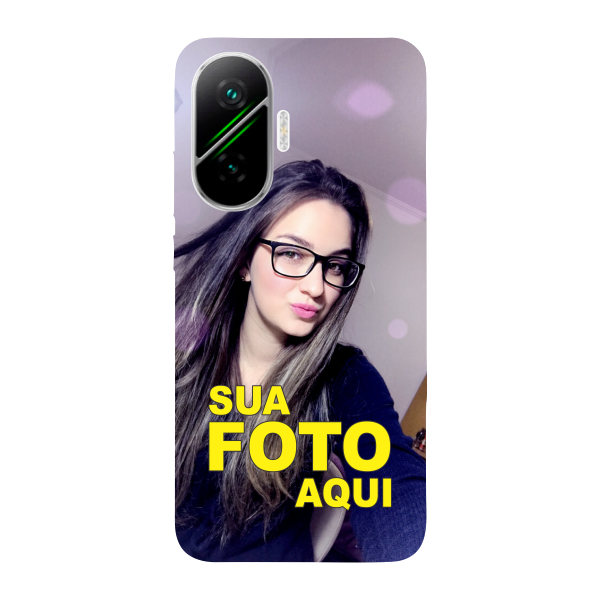 Capinha para Xiaomi Poco F7 Anti Impacto Personalizada - Com Foto