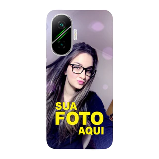 Capinha para Xiaomi Poco F7 Anti Impacto Personalizada - Com Foto