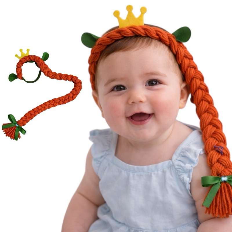 Tiara meia princesa merversário | Laço Tiara princesa Fiona Shrek | Fantasia disney