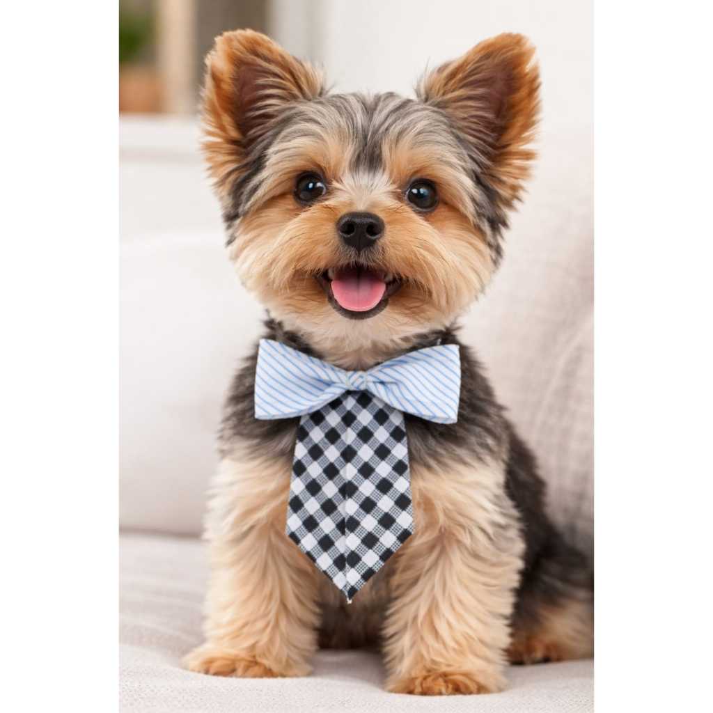 Kit gravatinha pet social doutor artesanal linda ideal para pet shop tamanho variados na embalagem