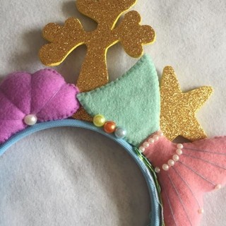 Tiara Carnaval Sereia
