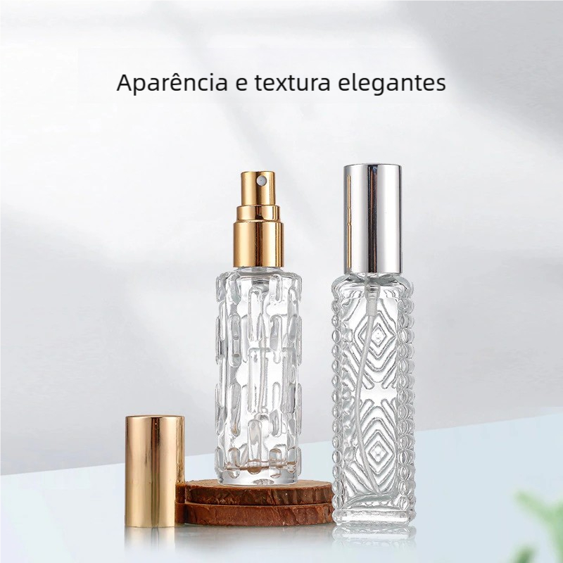 Frasco de Sub-engarrafamento 10ml - Vazio Portátil com Spray para Perfume