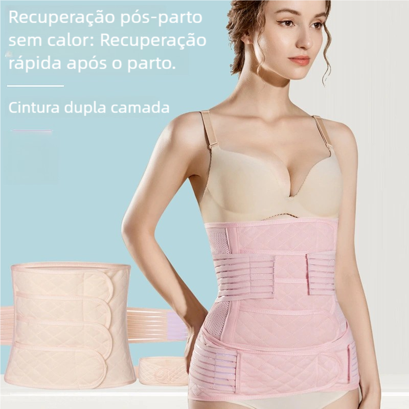 Cinta Pós Parto e Cirurgia - Modeladora de Barriga para Redução de Medidas em Oferta na Shopee