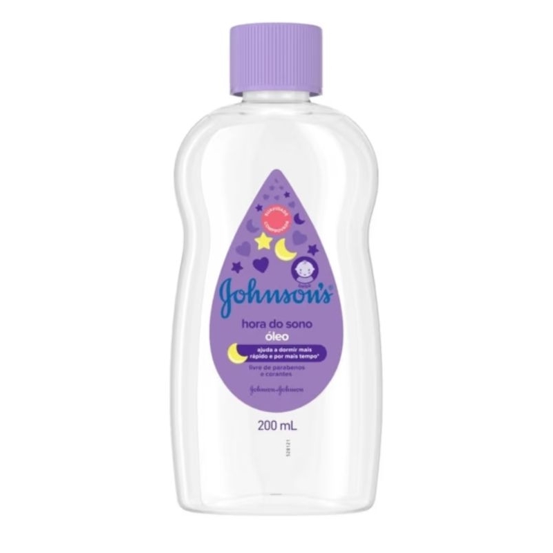 Óleo Hidratante Relaxante Johnson's® Baby Hora Do Sono, 200ml