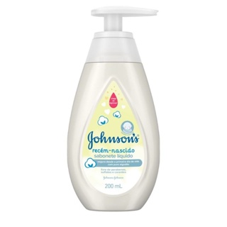 Sabonete Líquido Infantil Johnson's Baby Recém-Nascido 200ml em Oferta na Shopee