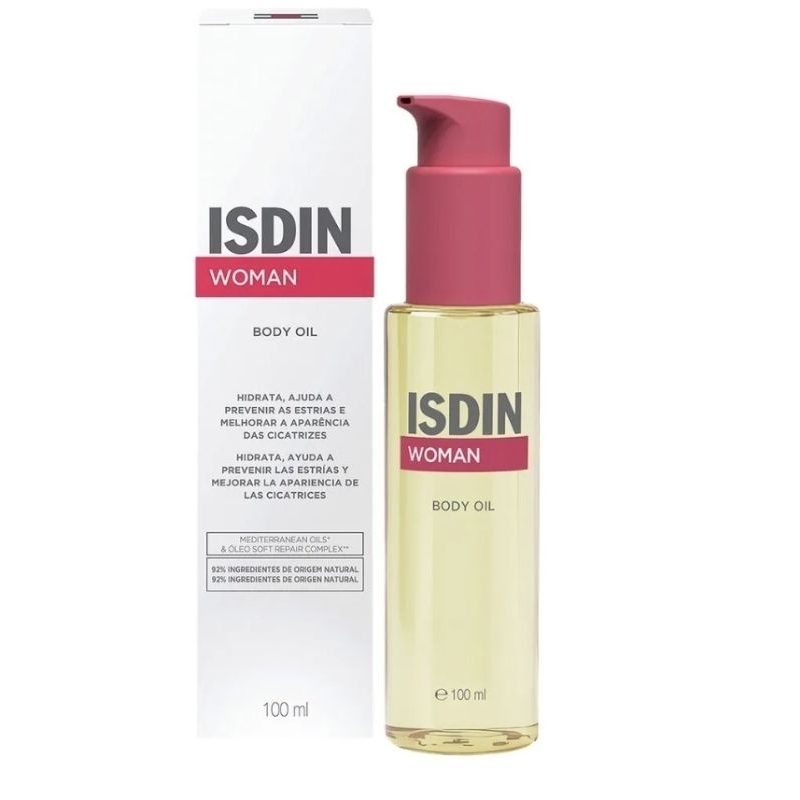 Óleo Corporal para Cicatrizes e Estrias Isdin Woman 100ml