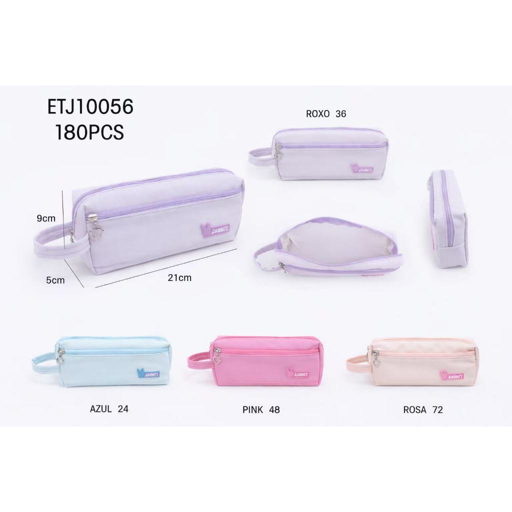 Estojo De Lápis De Grande Capacidade Durável Simple em Oferta na Shopee