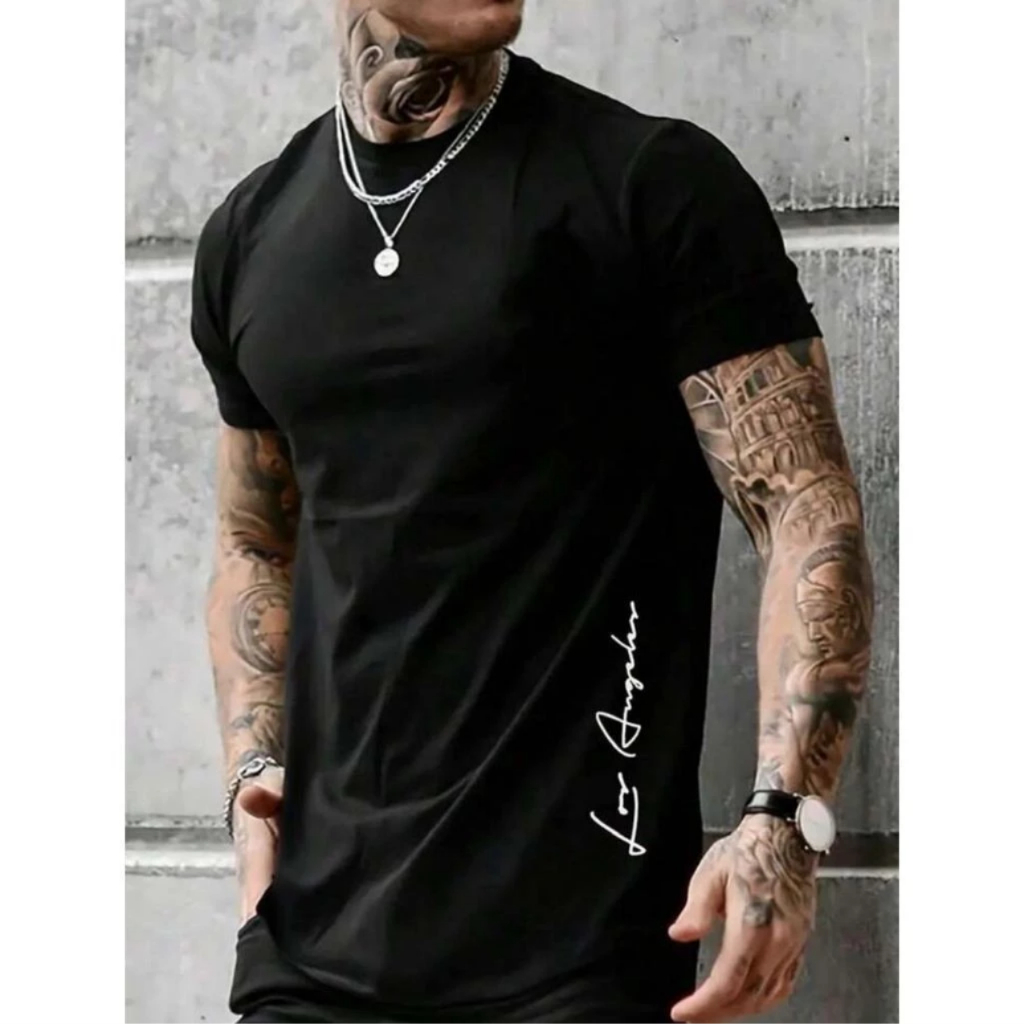 Camiseta adulto Los angeles, Camiseta Adulto 100% algodão Camisa Adulto lançamento camisa estampada