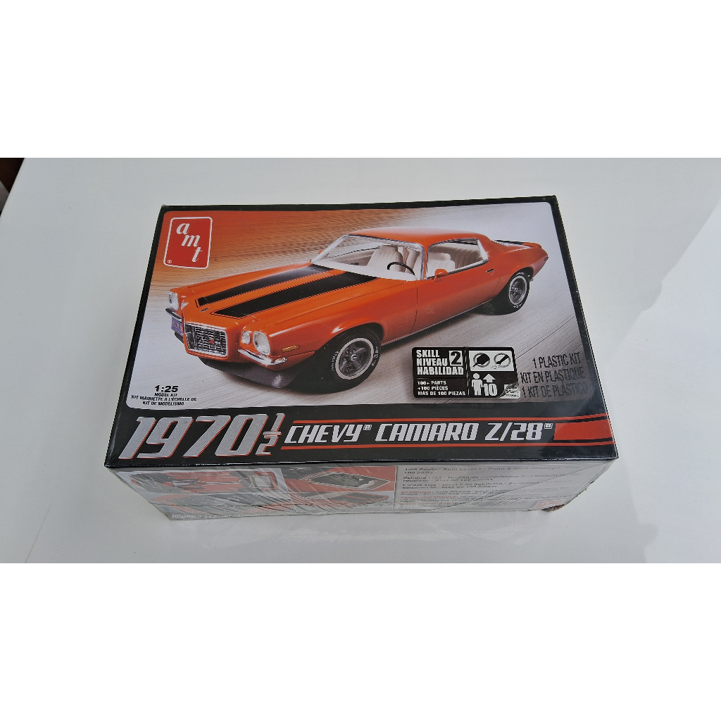 Kit plastimodelismo Chevy Camaro 1970 Z28 - Escala 1/25