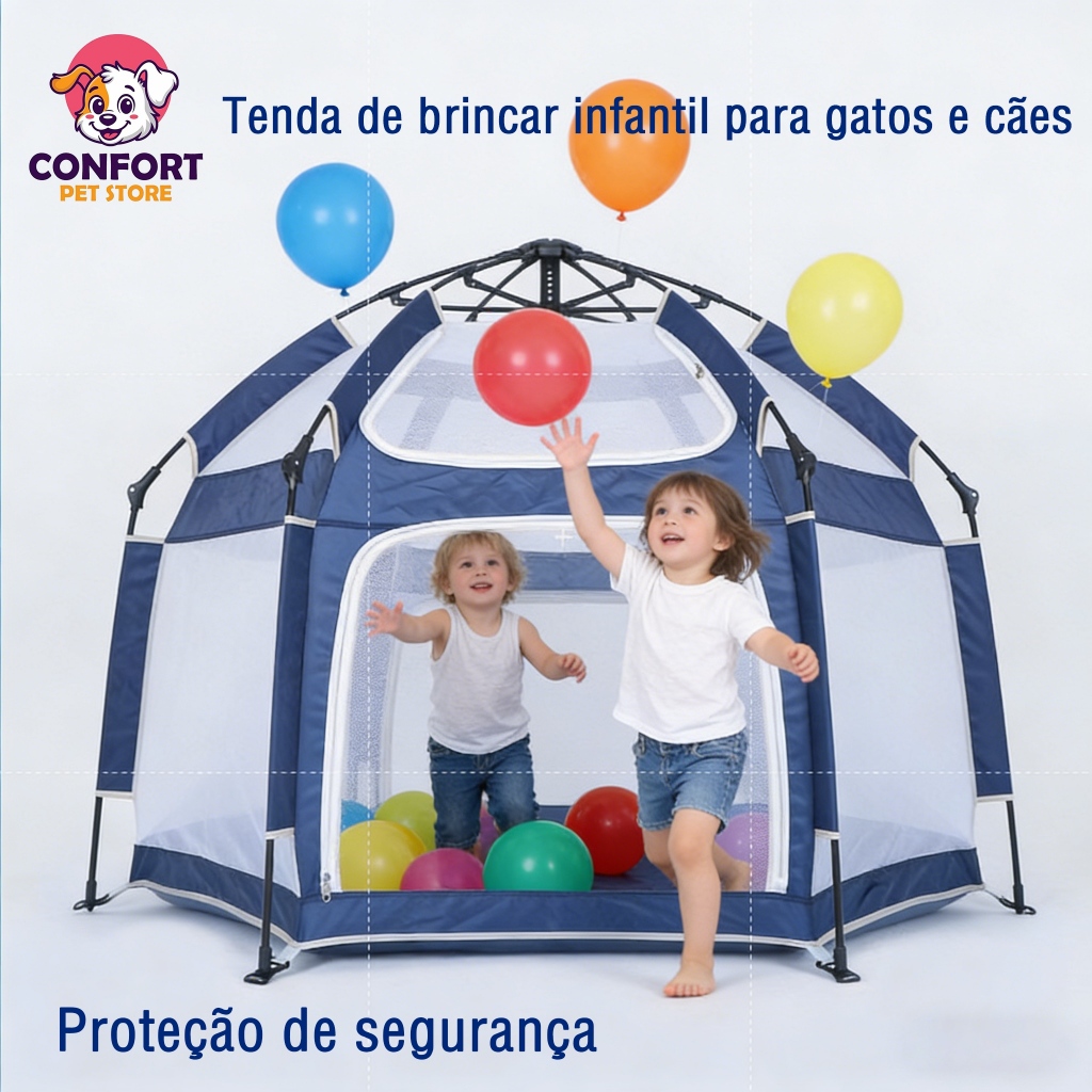 Cercadinho dobrável para crianças, ideal para engatinhar e para bebês, perfeito para usar em casa ou ao ar livre