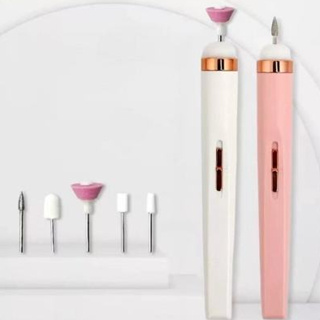 Lixadeira Elétrica de Unhas Portátil com 5 Brocas para Manicure e Pedicure em Oferta na Shopee