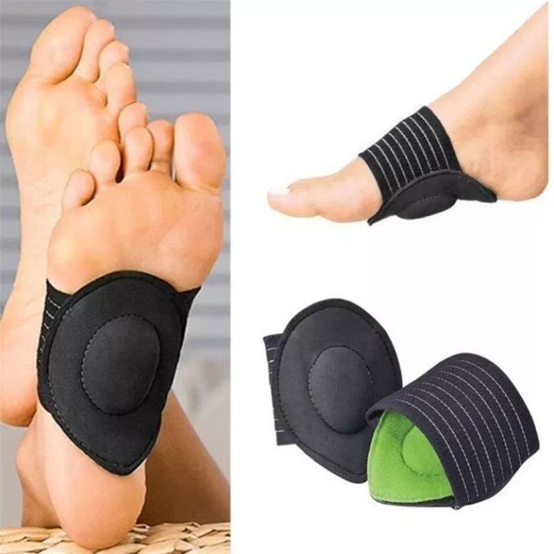 Palmilha Corretor Ortopédica Para Fascite Plantar Massageadora Pé De Pato Alívia Sídrome