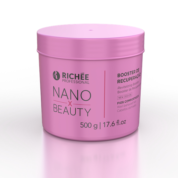 NanoBeauty BTX Booster Recuperação Termoativado Antifrizz 500g NanoBTX Repair Repositor de Massa Richée Professional em Oferta na Shopee