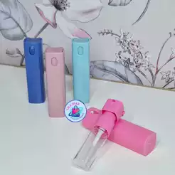 Frasco Spray Porta Perfume 10ml Reutilizável Portátil para Viagem Bolsa - Ref.: HV84827