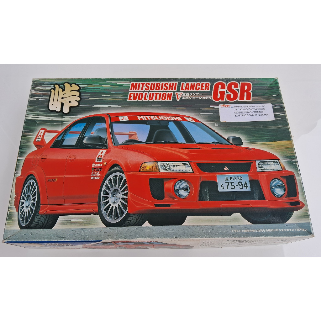 Kit Plastimodelismo Mitsubishi Lancer Gsr Evolution V