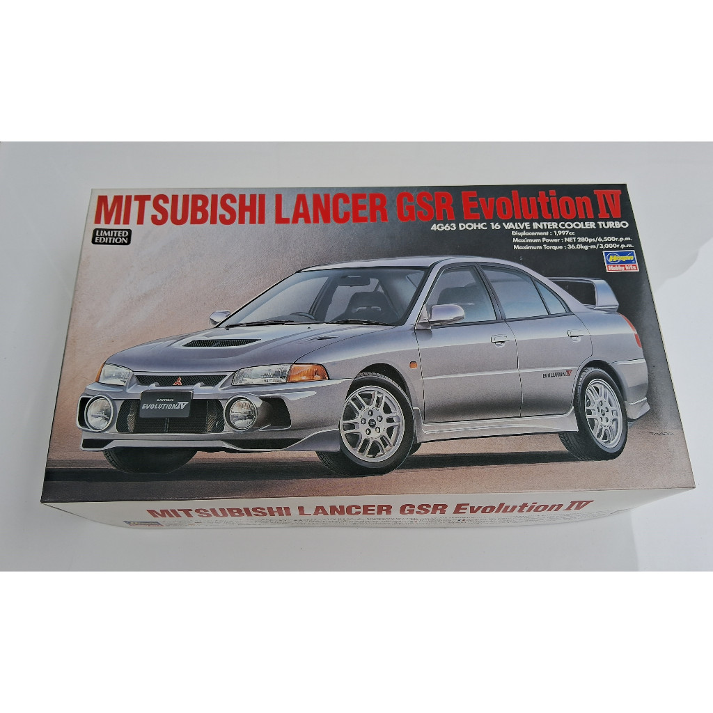 Kit Plastimodelismo Mitsubishi Lancer Gsr Evolution Iv