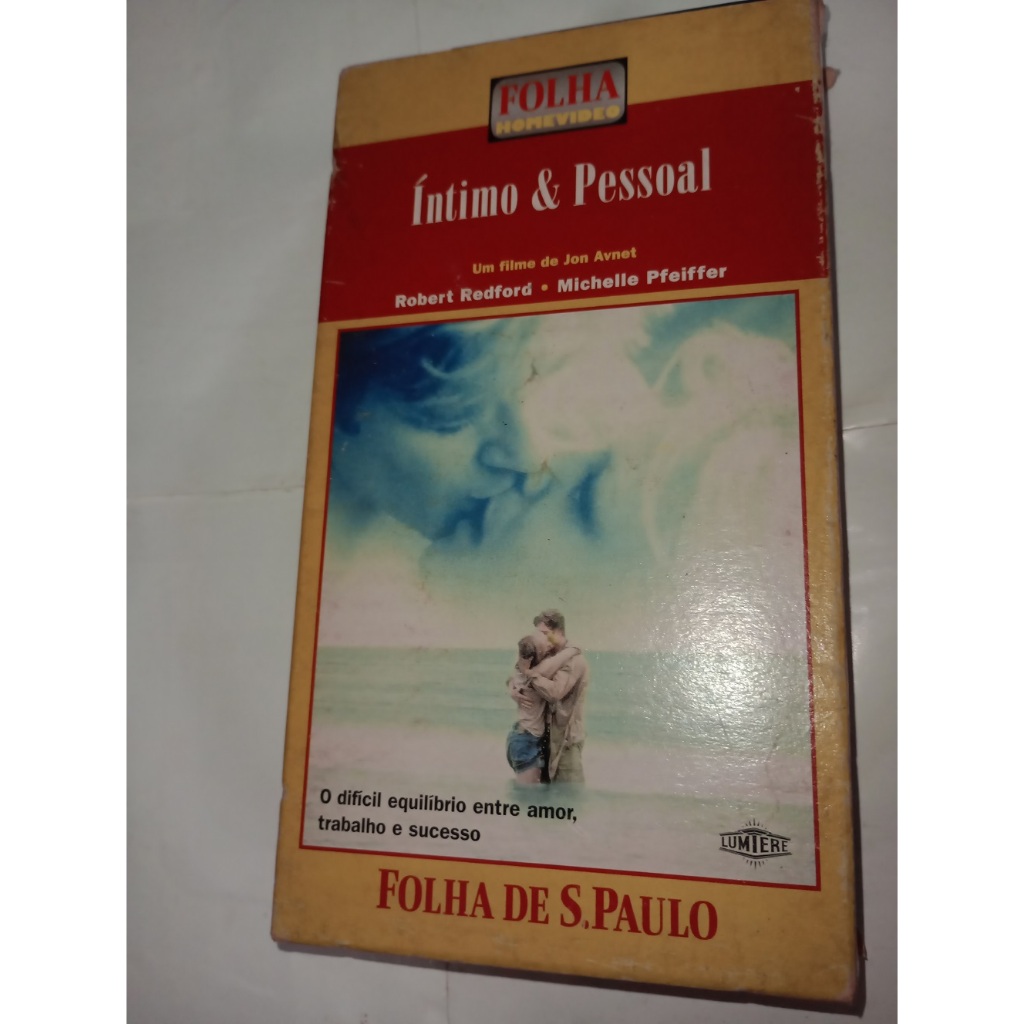 VHS  Filme Intimo & Pessoal / Lerv Descrição