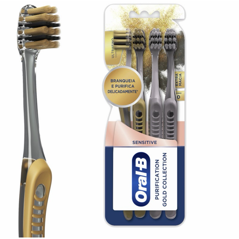 ESCOVA DENTAL PURIFICATION GOLD - ORAL B