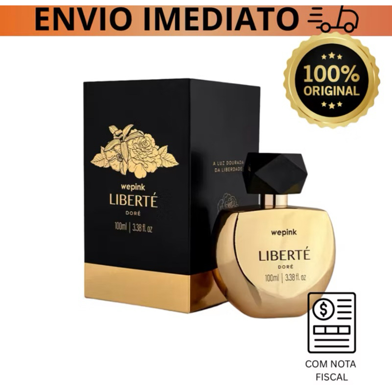 Liberte Dore colônia 100ml (Lançamento) em Oferta na Shopee