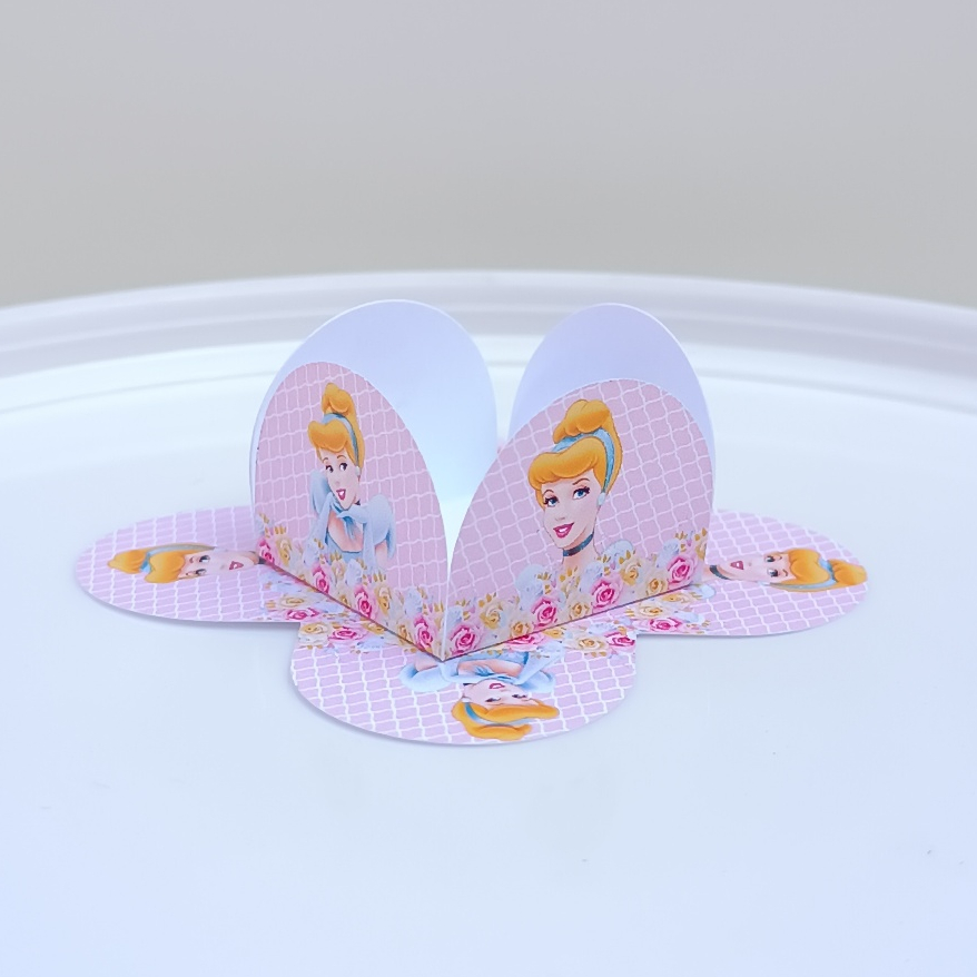 Forminhas para Doces Cinderela l Personalizados l Lembrancinha de Festa l Aniversário l Festa Infantil