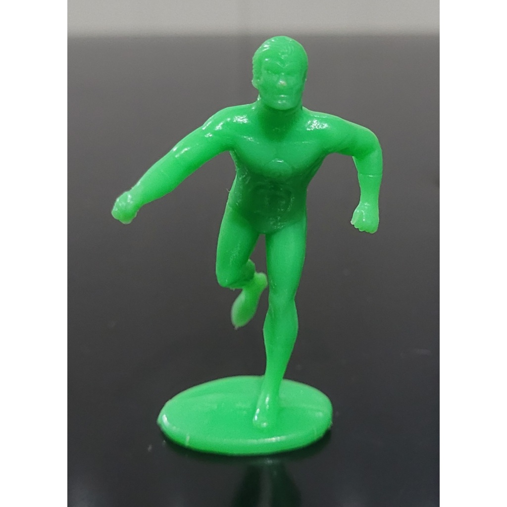 Boneco Miniatura Promocional Pepsi 1981 Herois DC Lanterna Verde