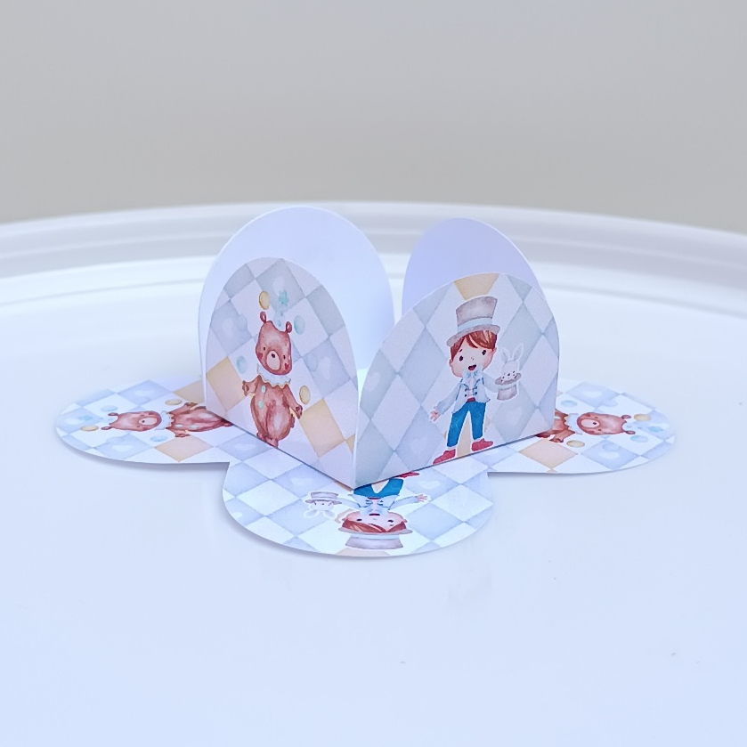 Forminhas para Doces Circo Menino l Personalizados l Lembrancinha de Festa l Aniversário l Festa Infantil