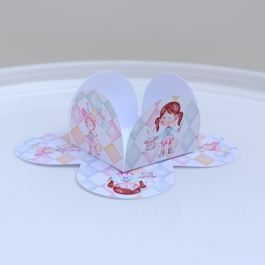 Forminhas para Doces Circo Menina l Personalizados l Lembrancinha de Festa l Aniversário l Festa Infantil