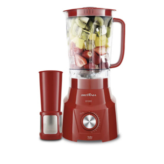 Liquidificador Britânia B1000 Vermelho 1200W 220V em Oferta na Shopee