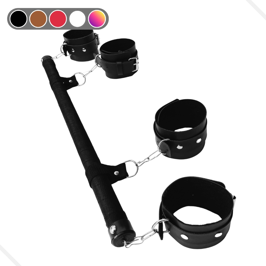 Algemas Mãos e Pés Restritor De Pernas e Braços Dia Dos Namorados - BDSM - FETICHE - SADO - SEX SHOP em Oferta na Shopee
