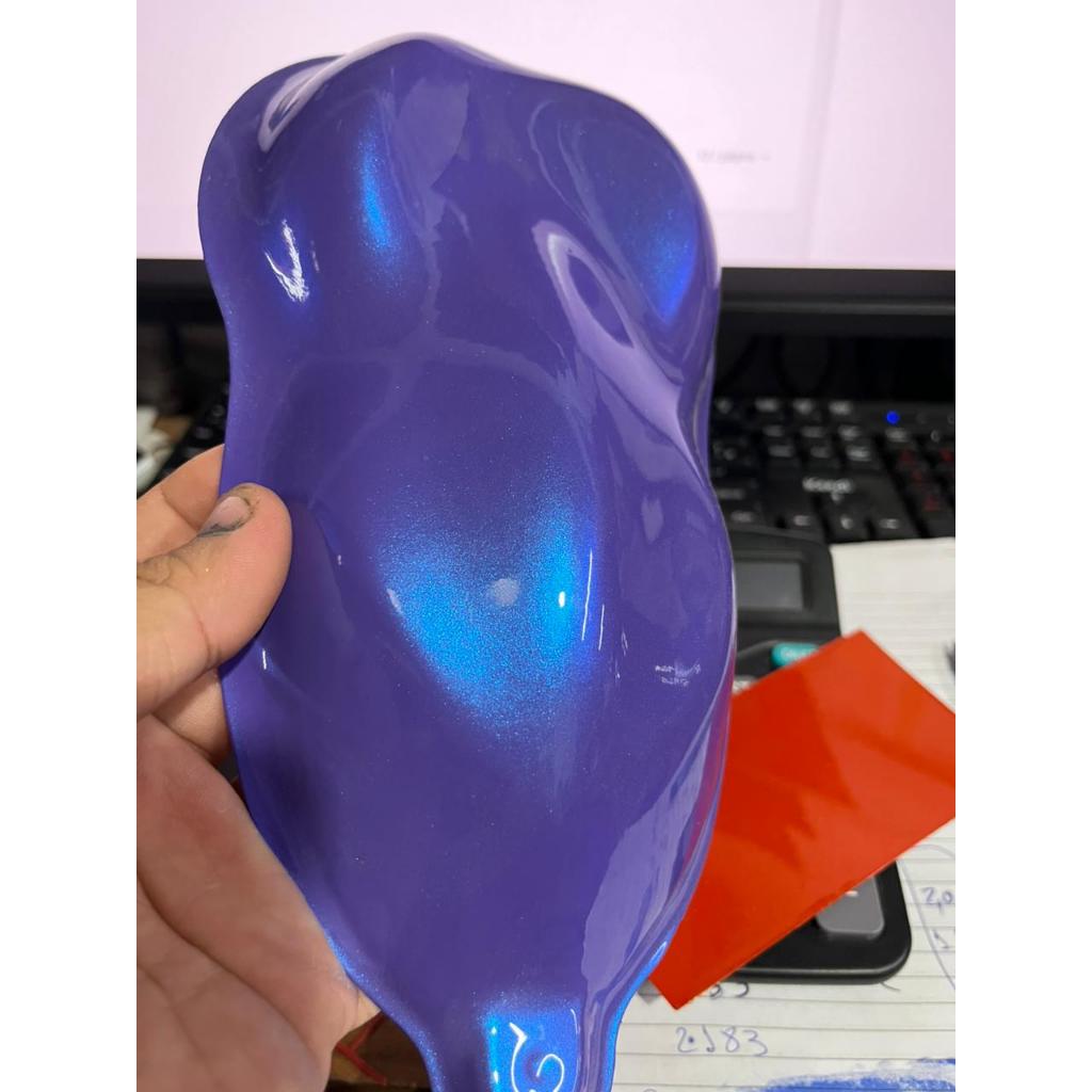Tinta automotiva base poliester Lilac Fantasy Blue - Exclusiva