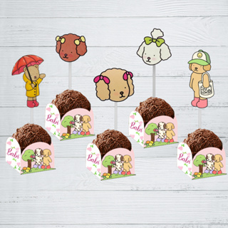 Kit Forminhas + Topper de docinhos livro de colorir estilo Bob Gods, Ursinhos de colorir, festa infantil. aniversário em Oferta na Shopee