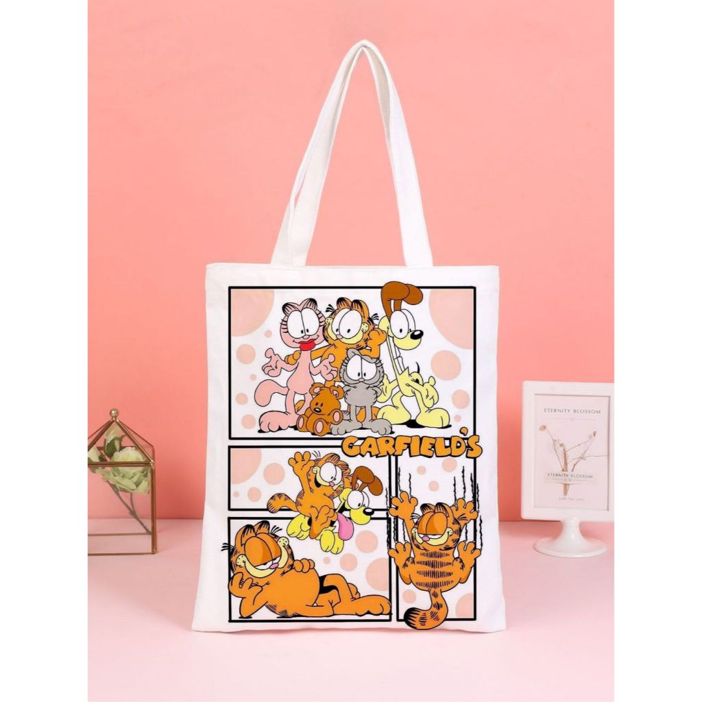 ECO BAG, sacola, FILME, PROFESSORA, garfield, filme, FILME,DESENHO ,BOLSA PRATICA E FACIL,DIA A DIA