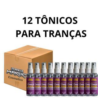 12 TÔNICOS BRAIDS 60ml em Oferta na Shopee
