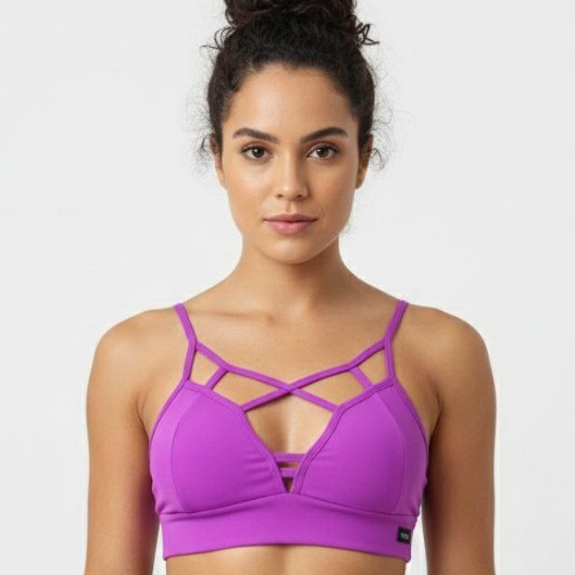 Top Lily Liso Academia Fitness Ginastica Suplex