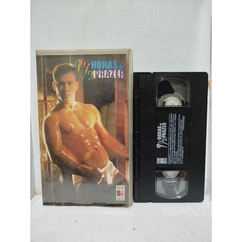VHS 9 1/2 HORAS DE PRAZER - PORNÔ GAY