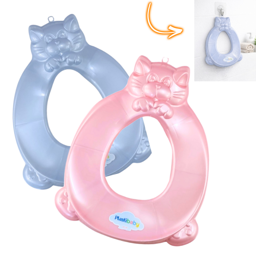 Kit Redutor de Assento Sanitário Infantil com Suporte  – Assento de Vaso Infantil Menino e Menina