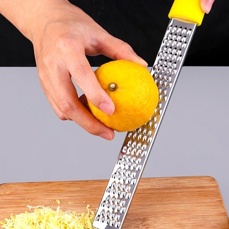Zester para Raspas de Limão e Laranja - Ralador Profissional Inox Extra Fino BEST