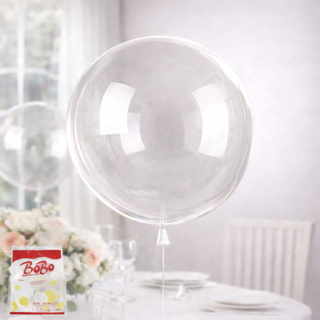 Kit 50 Unidades Balão Bubble 18 Polegadas - 45 Cm - Cristal em Oferta na Shopee