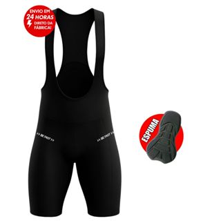Bretelle de Ciclismo Be Fast Preto Bermuda Forro Espuma Bike Pedal Roupa Masculina Alta Performance em Oferta na Shopee