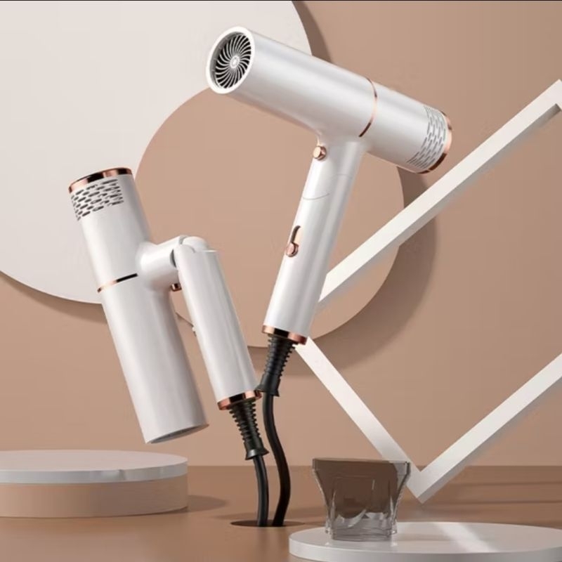Secador de Cabelo Dobrável Profissional em T Potente 1200w em Oferta na Shopee
