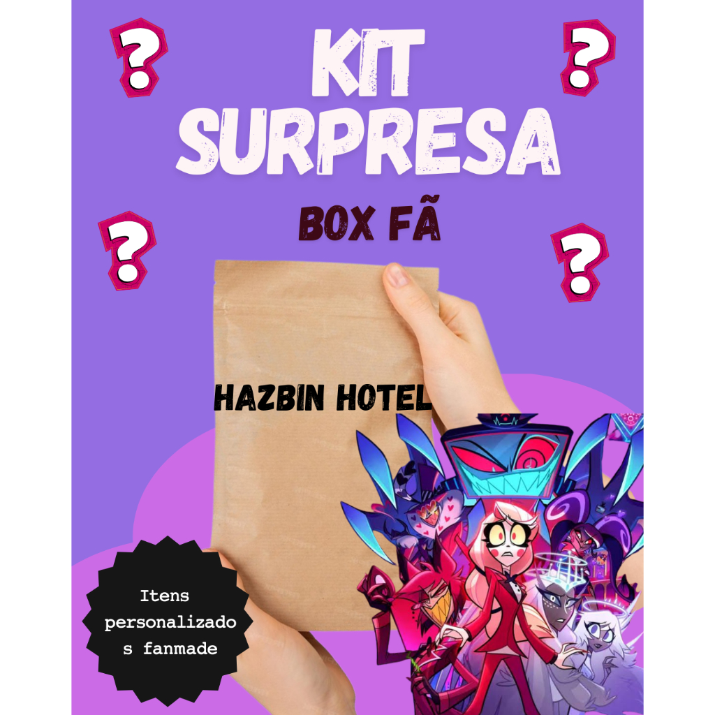 Kit fã hazbin hotel  Personalizável| Kit Bias Personalizável | Kit Utt | Kit Personalizado | Kpop | Photorcard | Poster em Oferta na Shopee