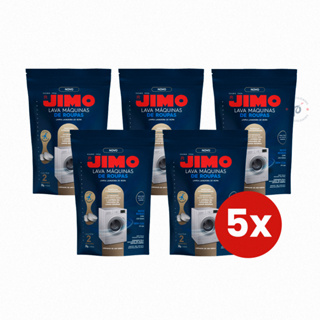 Kit Jimo Pastilhas 20g para Maquinas de Lavar Roupa Remove Resíduos Sem Cloro C/2 Unidades 20g Cada em Oferta na Shopee