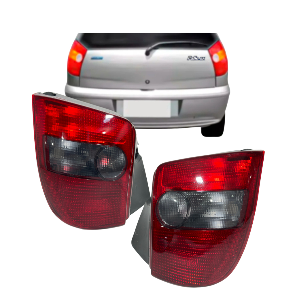 Lanterna Traseira Fume Palio Young Fiasa Matic G1 96 97 98 99 00 ED EL ELX em Oferta na Shopee