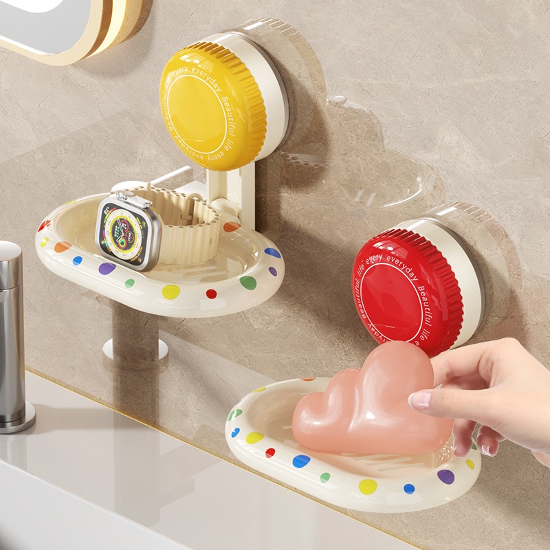 Aderência incrível, porta-sabonete de ventosa — compra cega sem arrependimento em Oferta na Shopee